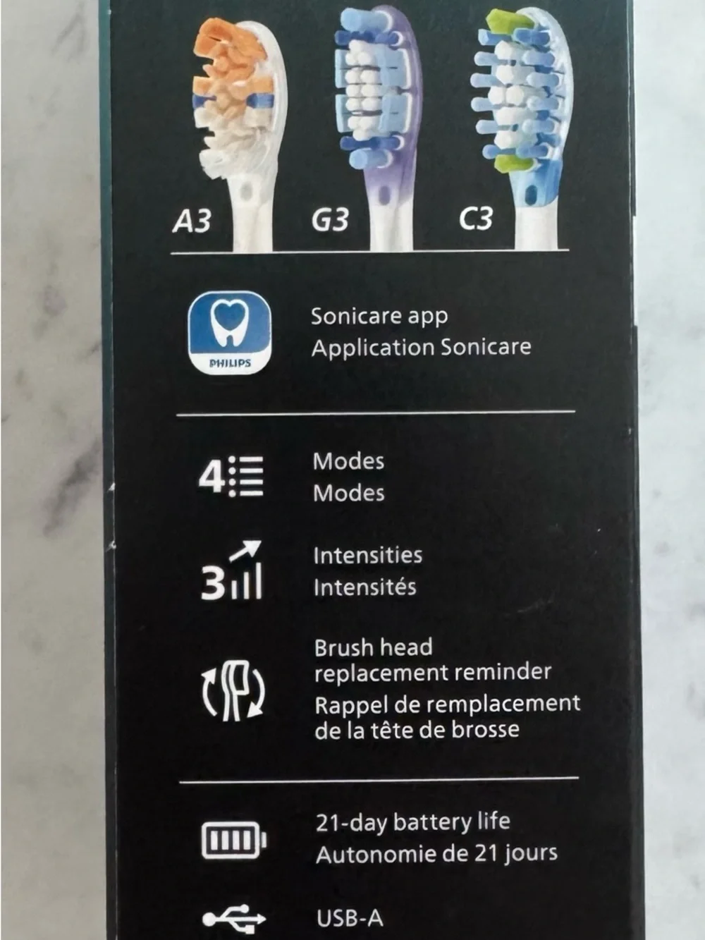 Philips Sonicare 7400 Electric Toothbrush White NEW sealed